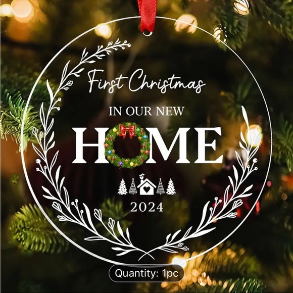 CHRISTMAS ORNAMENT - HIS OR HER GIFT, COUPLE GIFT, CHRISTMAS, DECOR, HOLIDAY - Picture 1 of 5